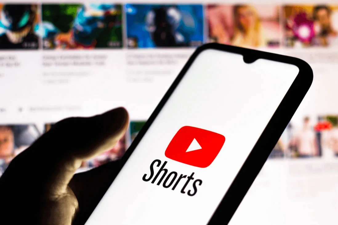 shorts no YouTube
